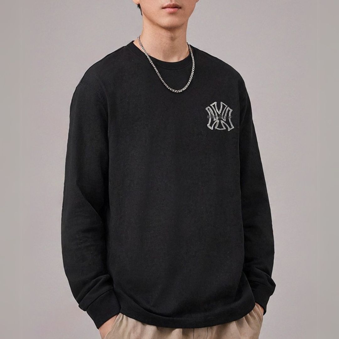 ストリートラウンドネック長袖Tシャツ U2294