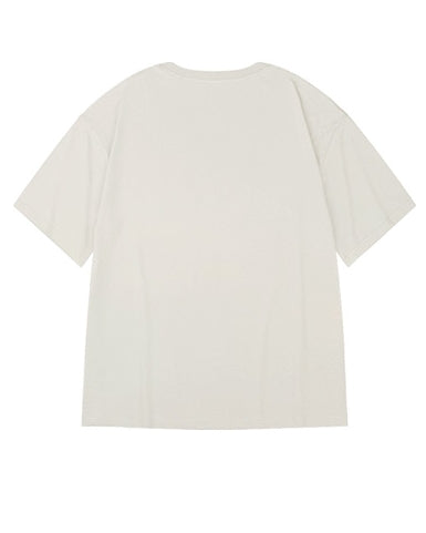 ブロックレターフロントロゴ半袖Tシャツ U2143