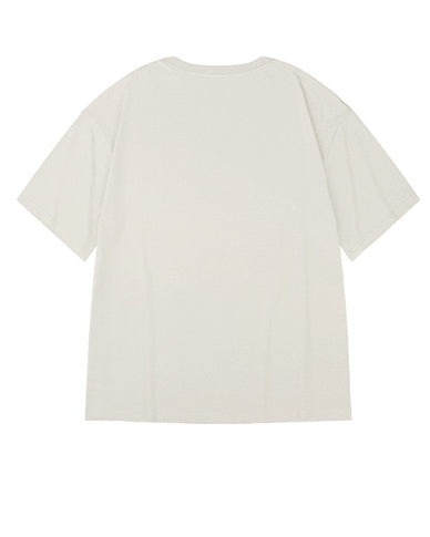 カリグラフィロゴフロント半袖Tシャツ U2138