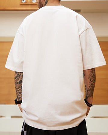 シンプルクロスモチーフ半袖Tシャツ U2155
