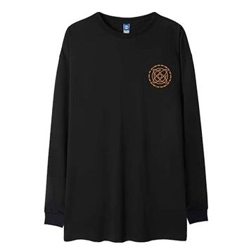ムーンバックプリント長袖Tシャツ U2270