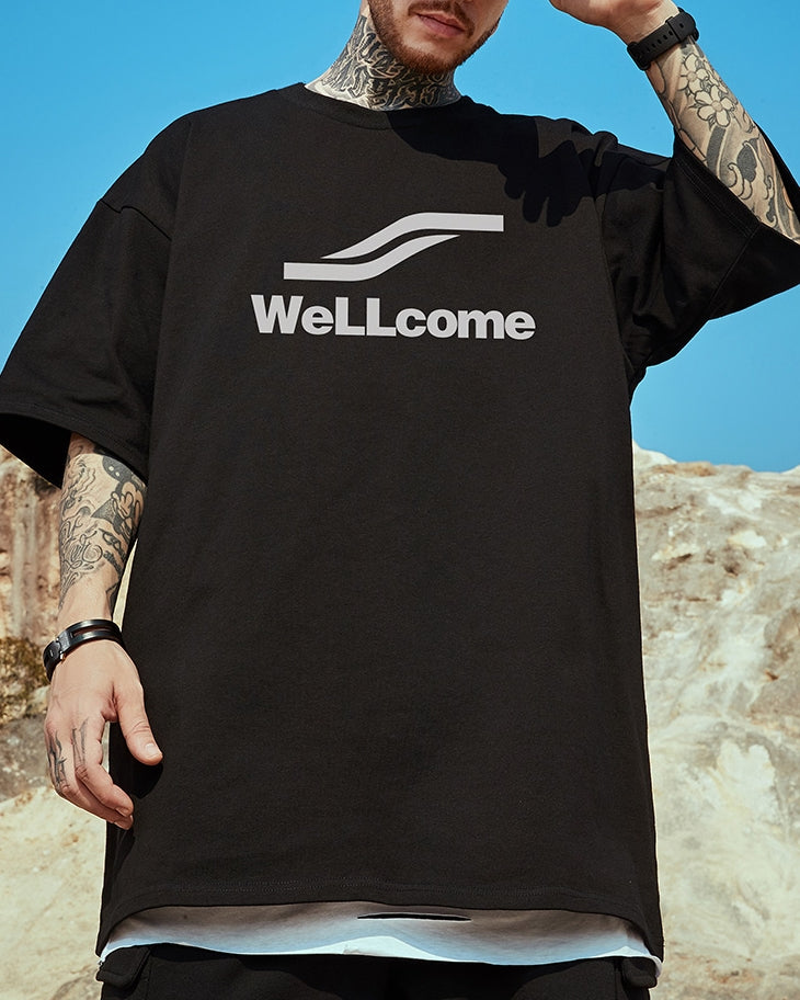 ストリートロゴ半袖Tシャツ U2186