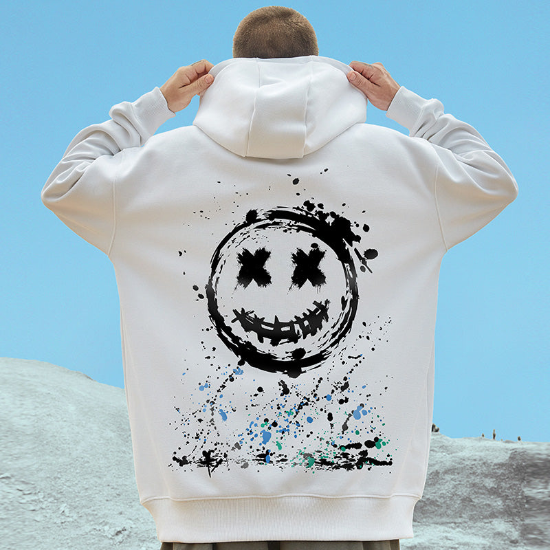 スマイルデビル長袖パーカー U1955