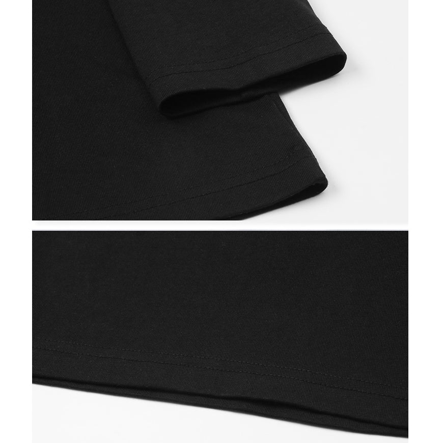 ストリートバックプリント長袖Tシャツ U2279