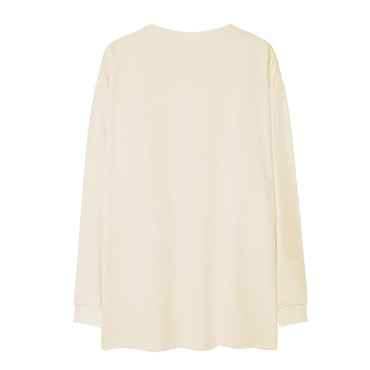 ストライプラウンドネック長袖Tシャツ U2292