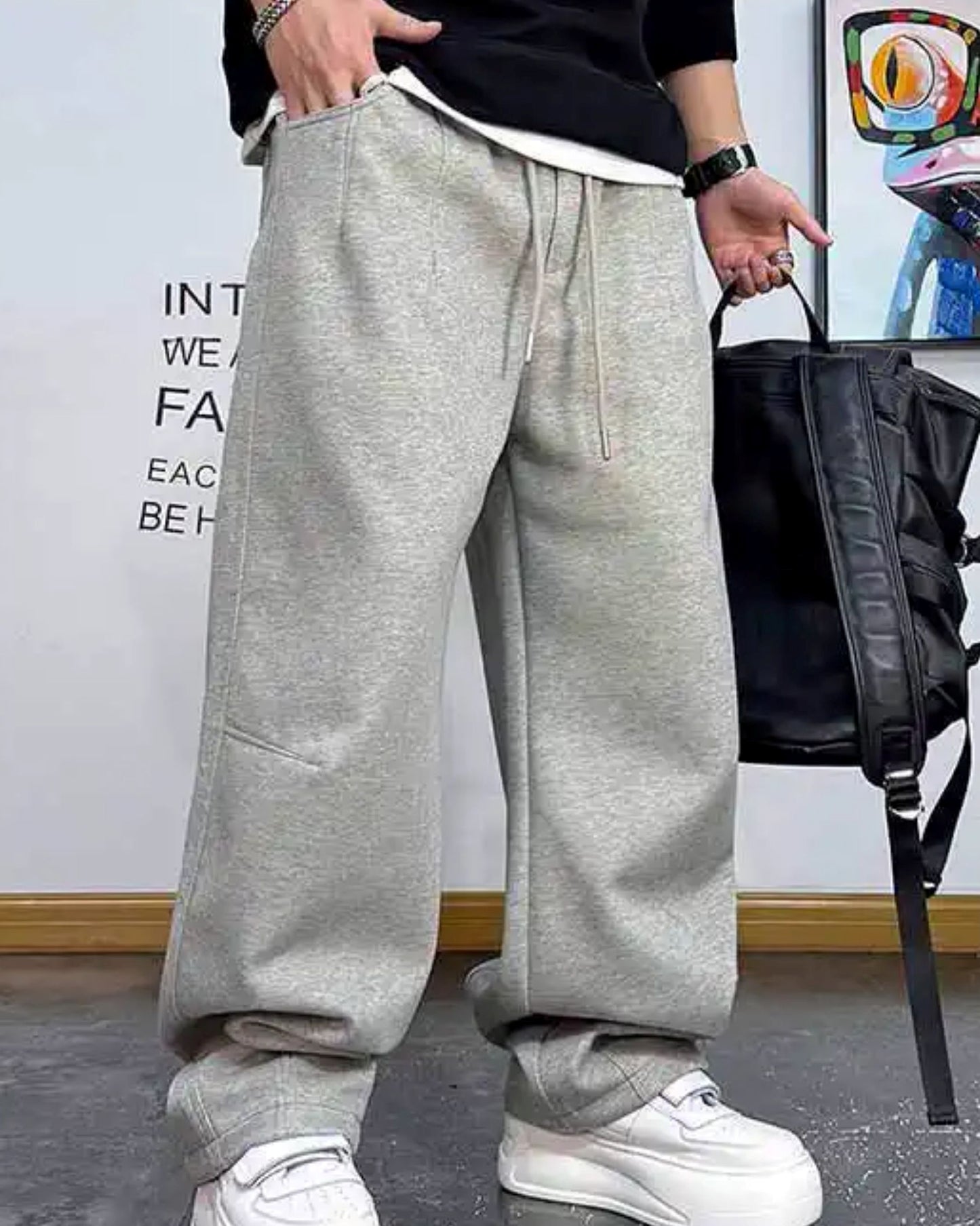 シームアクセントスウェットパンツ U2104