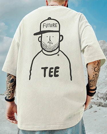 フューチャーキャップモチーフ半袖Tシャツ U2148
