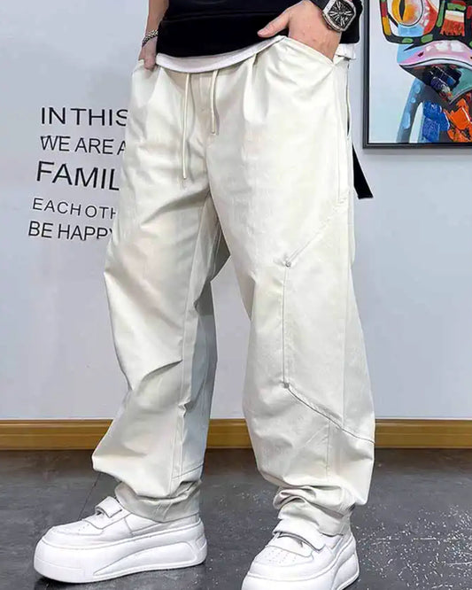 ルーズシルエットテックパンツ U2047