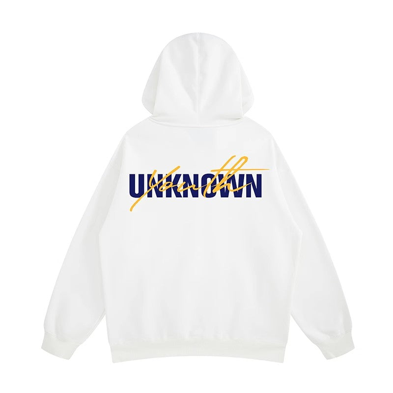 ストリートレタープリントパーカー U1490