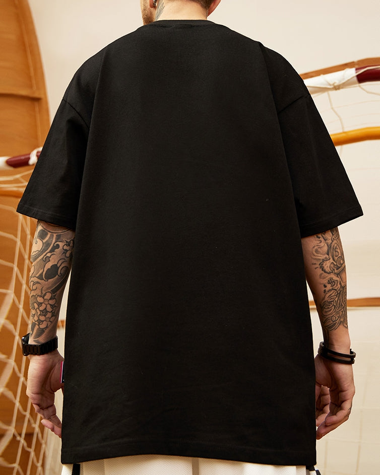 スタイリッシュミニグラフィック半袖Tシャツ U2159