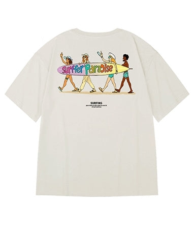 ビーチライフ半袖Tシャツ U2217