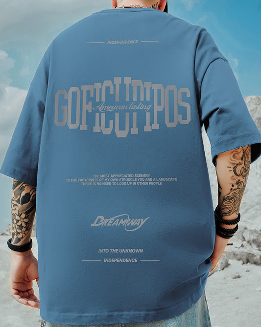 ランドスケープステートメントロゴ半袖Tシャツ U2309