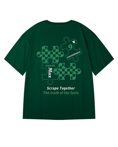 ロジカルピースデザイン半袖Tシャツ U2252