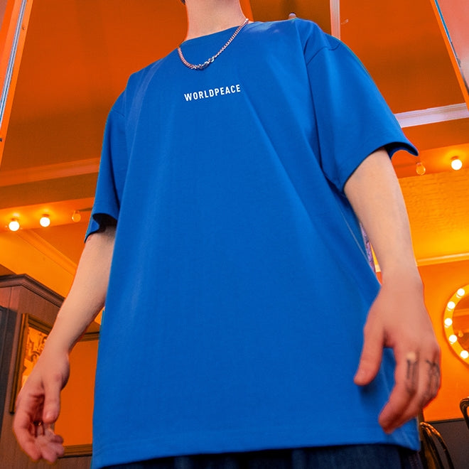 リングレタープリント半袖Tシャツ U1670