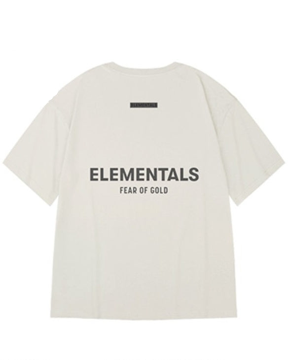 シンプルモノトーンストリート半袖Tシャツ U2298