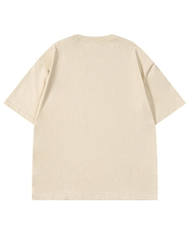 クールエクスプレッションデザイン半袖Tシャツ U2192