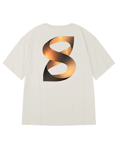 ビッグシルエットサンドシェイプ半袖Tシャツ U2197