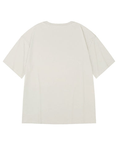 シンプルクロスモチーフ半袖Tシャツ U2155