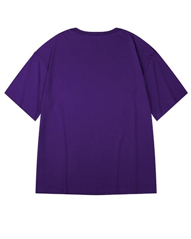 ストリートグラフィックフロントプリント半袖Tシャツ U2322