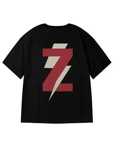 ボルテージグラフィックバックプリント半袖Tシャツ U2256