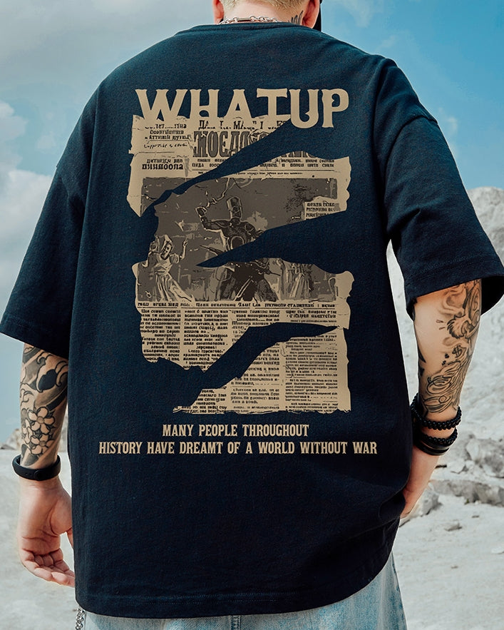 ストーリービジュアルコンセプト半袖Tシャツ U2128