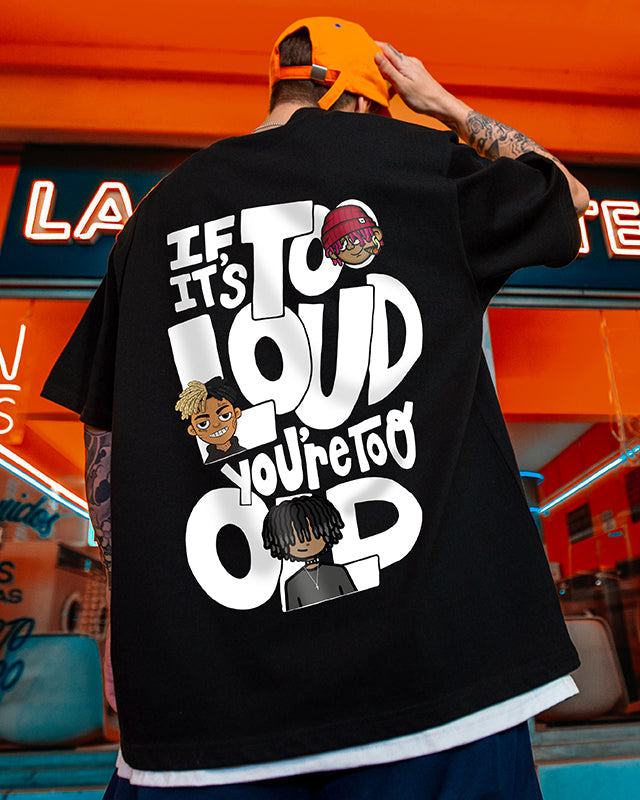 ヒップホップルーズ半袖Tシャツ U1841