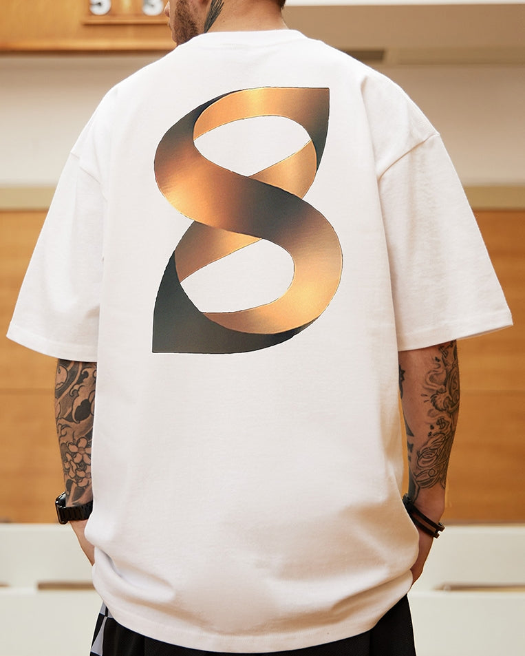ビッグシルエットサンドシェイプ半袖Tシャツ U2197