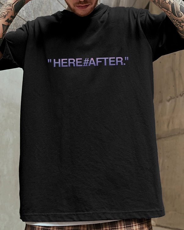 ストリートテイストグラフィック半袖Tシャツ U2297
