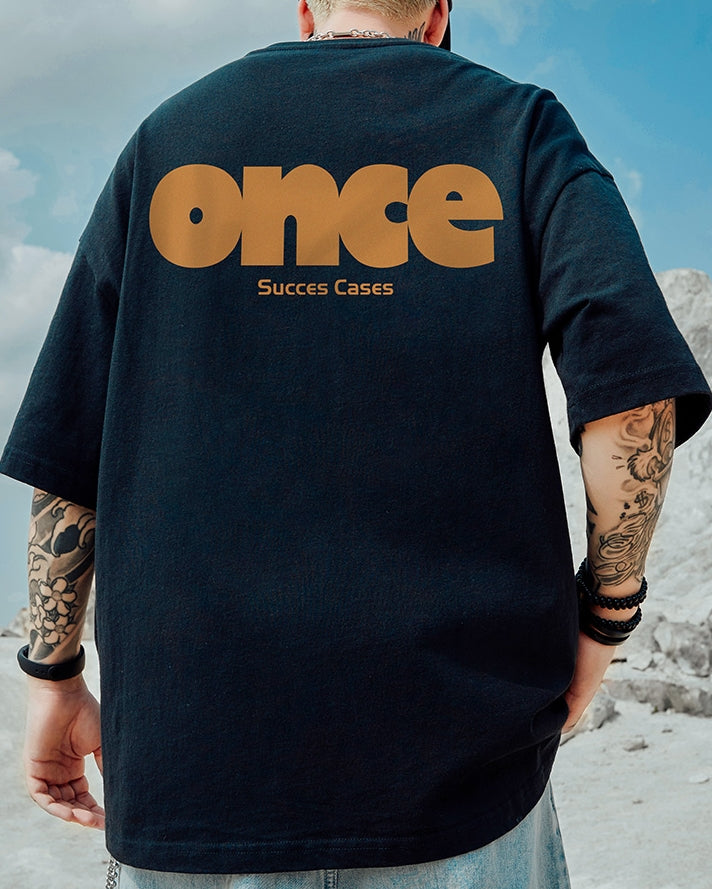 シンプルインパクトロゴバック半袖Tシャツ U2132
