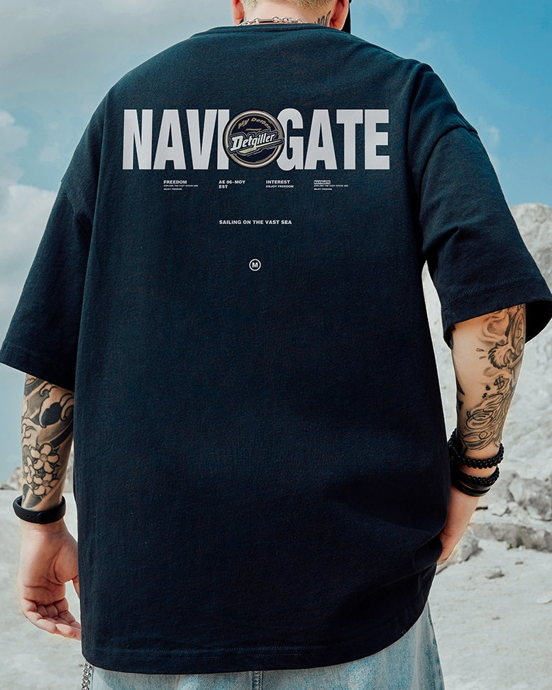 ストリートロゴタイポグラフィ半袖Tシャツ U2195