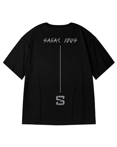 タイポエッジセンターライン半袖Tシャツ U2194