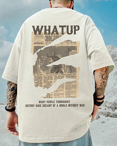 ストーリービジュアルコンセプト半袖Tシャツ U2128