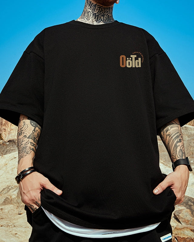 ミニマルロゴワンポイント半袖Tシャツ U2136