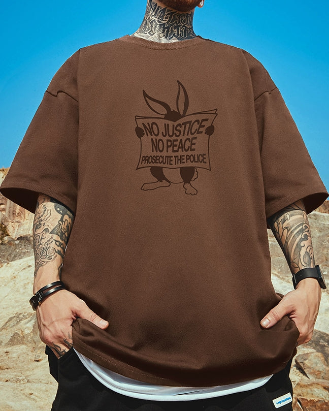 アーバンラビットグラフィックTシャツ U2312