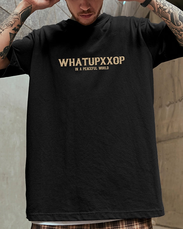 ストーリービジュアルコンセプト半袖Tシャツ U2128