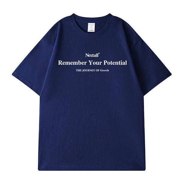 【OUTLET/即納】グラフィックラインプリント半袖Tシャツ U2581
