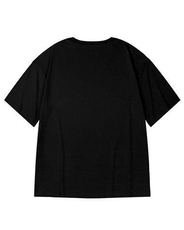 ミニマルラインモチーフ半袖Tシャツ U2119