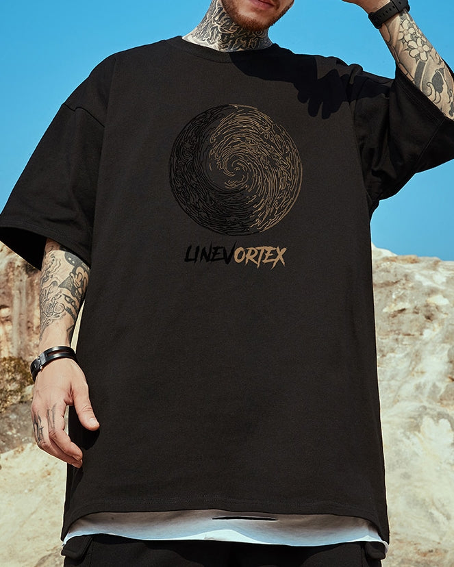 ボルテックスラインアート半袖Tシャツ U2145