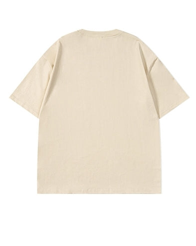 キューブプリント半袖Tシャツ U2114