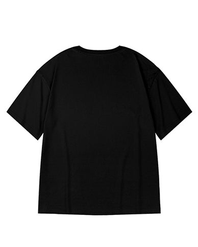 ワンポイントアート半袖Tシャツ U2204