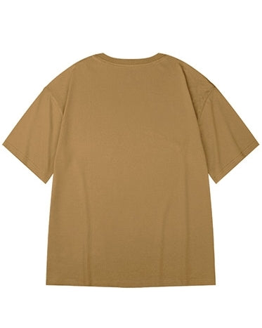 ラバーズテキストタイポグラフィTシャツ U2318