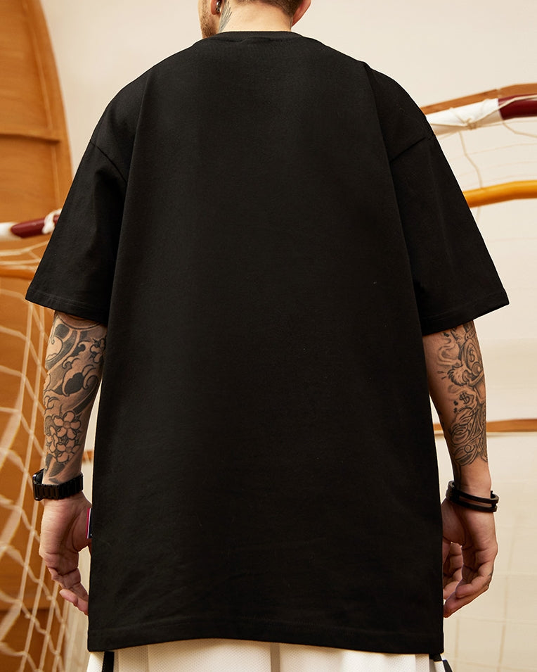 リフレクションアートプリント半袖Tシャツ U2287