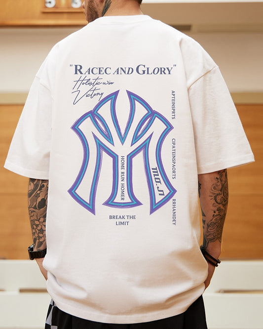 アクティブグラフィックバック半袖Tシャツ U2258