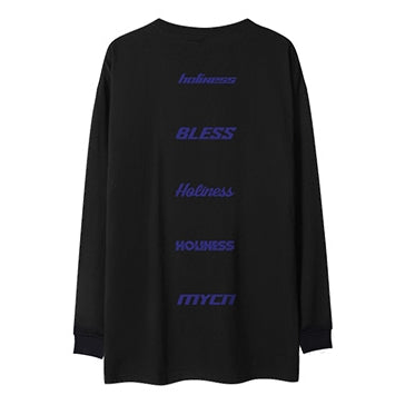 バックワードクール長袖Tシャツ U2278