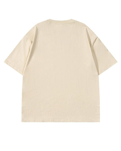ワンポイントグラフィック半袖Tシャツ U2122