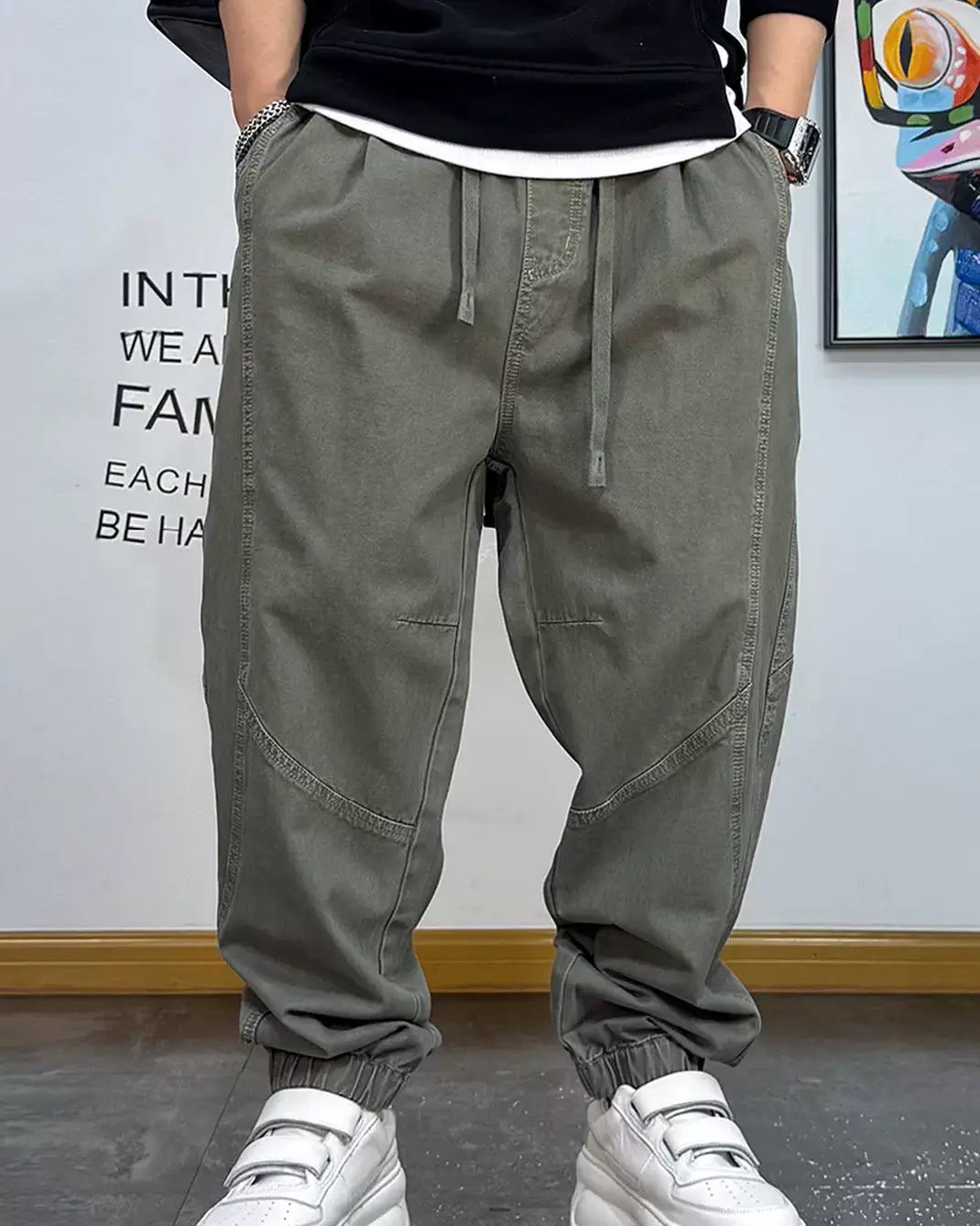 ジョガーカーゴパンツ U2073