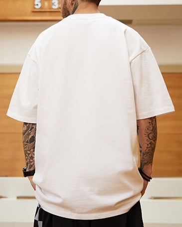 ナチュラルロゴアクセント半袖Tシャツ U2144