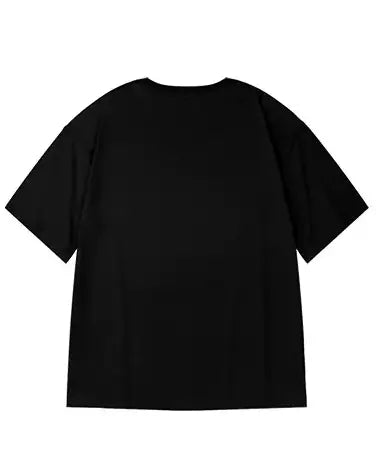リフレクションアートプリント半袖Tシャツ U2287