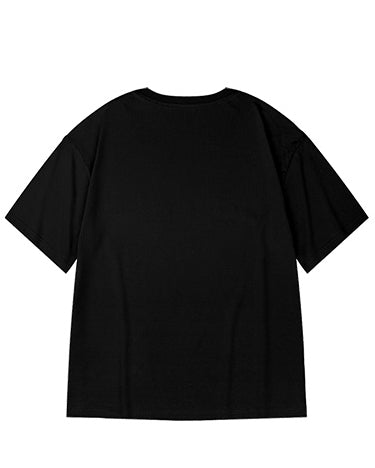 ブラータイポグラフィフロント半袖Tシャツ U2210