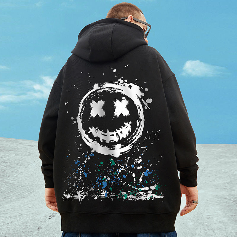 スマイルデビル長袖パーカー U1955